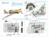 Quinta Studio QD32201 Macchi MC.202 Folgore Early 3D-Printed & coloured Interior on decal paper (Italeri) 1/32